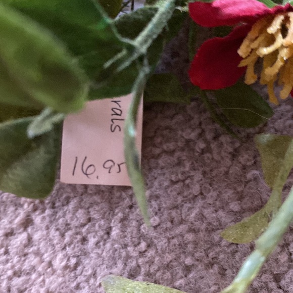 Red Wreath with Greenery - Picture 3 of 5